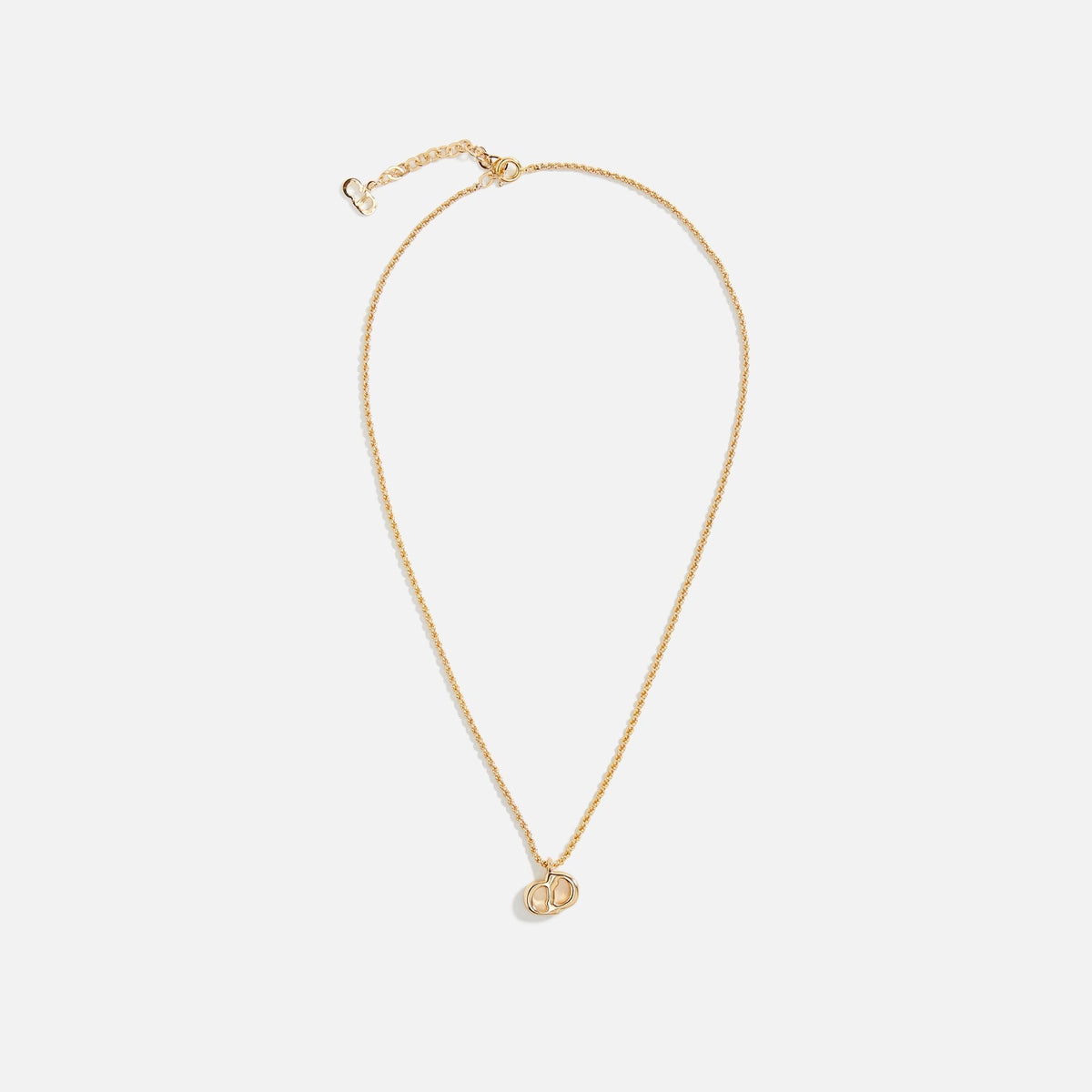 WGACA Dior CD Necklace - Gold