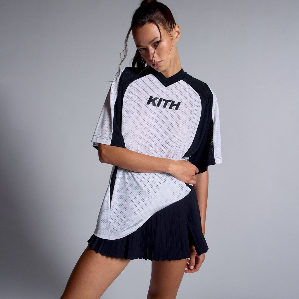 Kith Women Ridley II Mesh Short Sleeve Tee - White