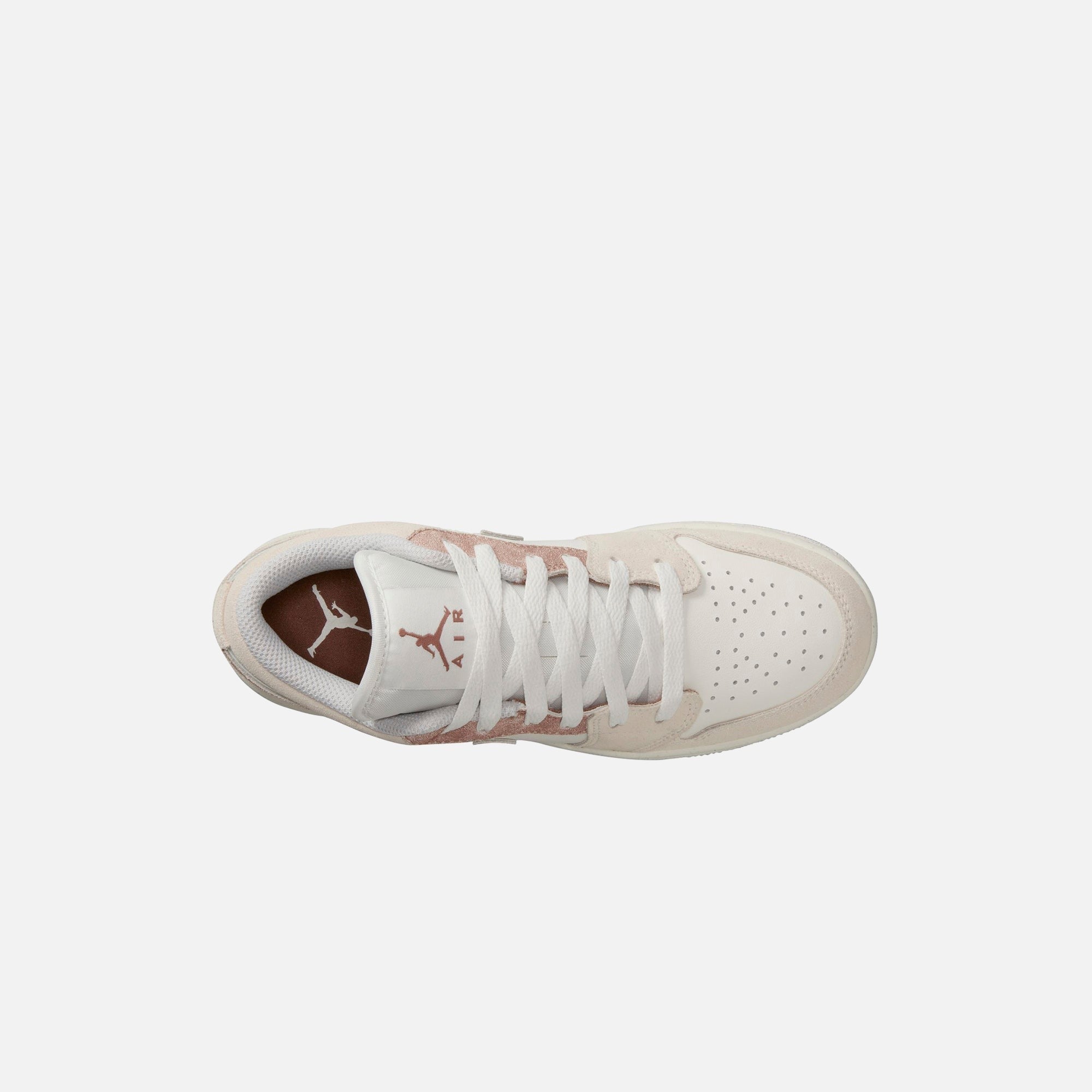 Nike GS Air Jordan 1 Low SE - Legend Light Brown / Archaeo Brown / Sail / Neutral Grey