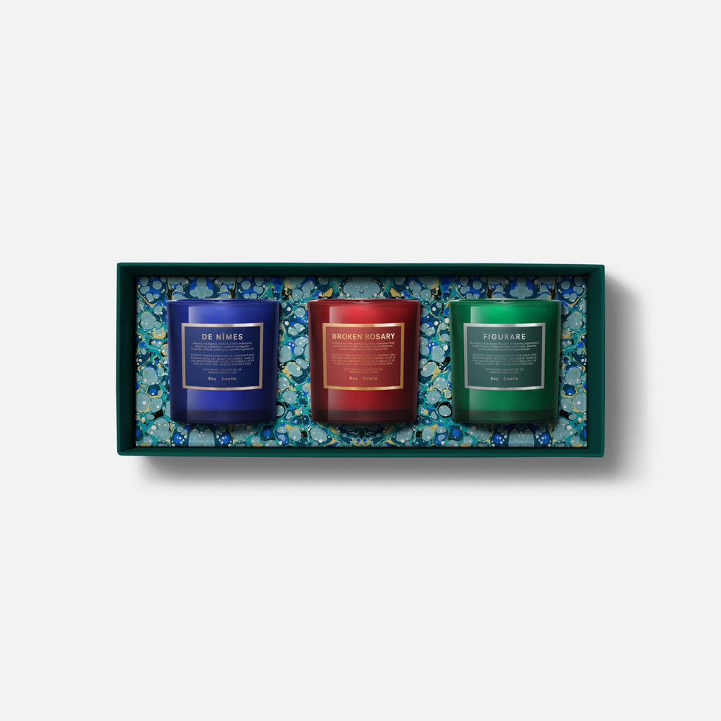 Boy Smells Holiday 2021 Votive Candle Set