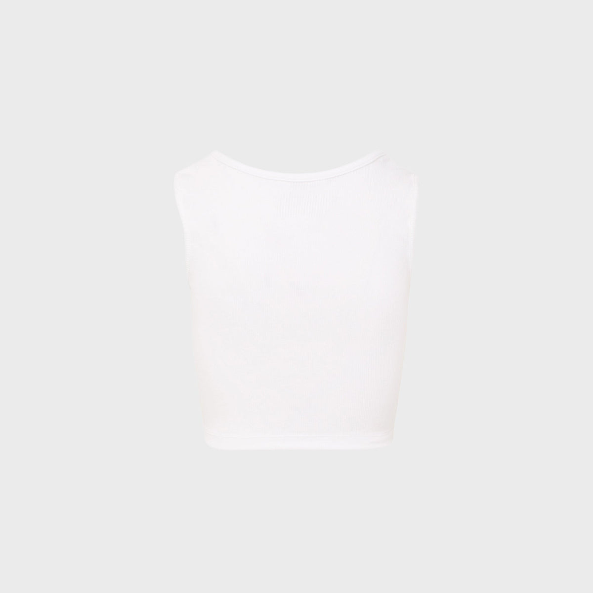 Vivienne Westwood Cropped Rib Vest - White