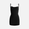 Norma Kamali Underwire Pickleball Dress - Black