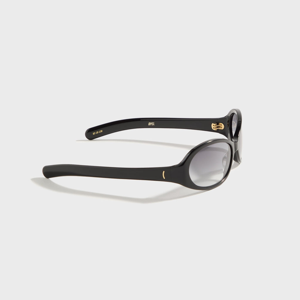Flatlist Opel Sunglasses - Solid Black / Solid Black Lens