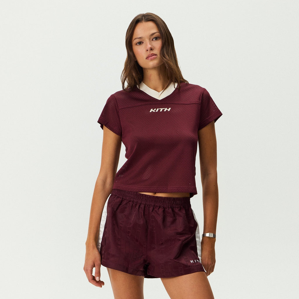 Kith Women Nicci Mesh Jersey - Magma