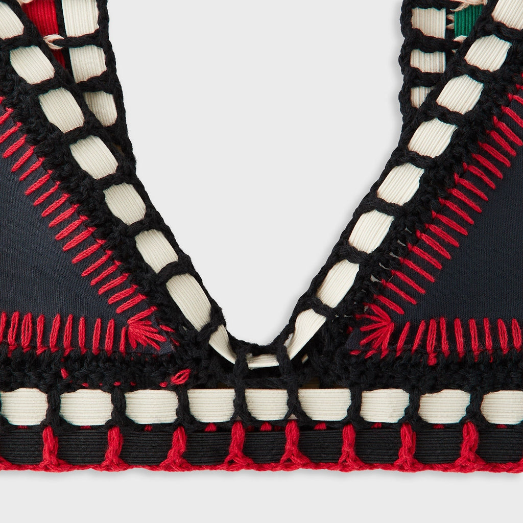 KIINI Triangle Bikini Top - Black