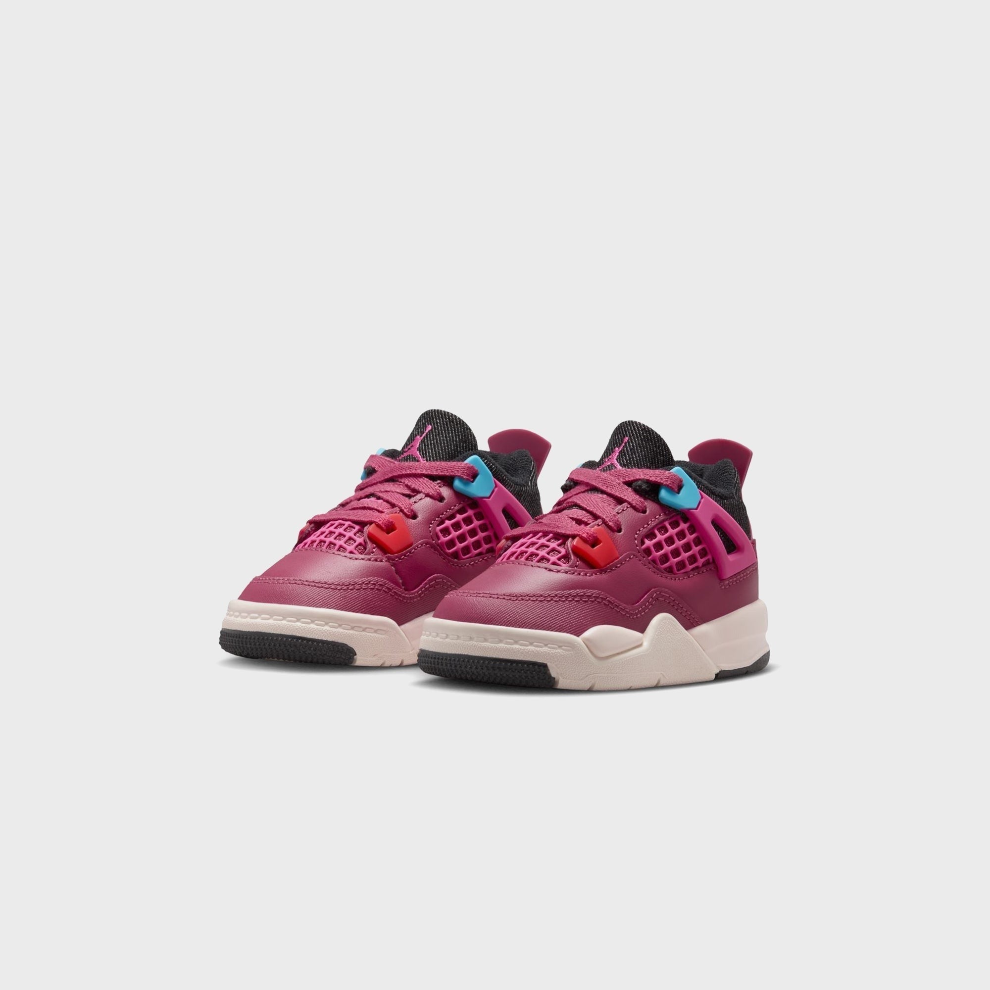 Jordan TD Jordan 4 Retro - Sweet Beet / Off Noir / Chalk / Desert Pink