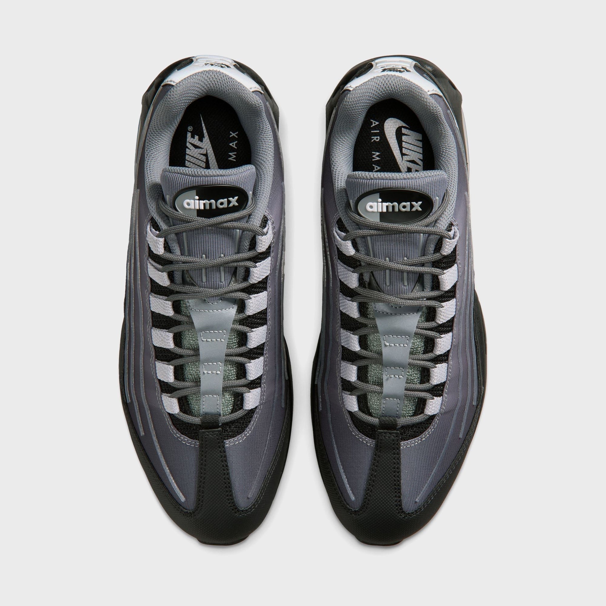 Nike Air Max Big Bubble - Black / Wolf Grey / Smoke Grey / Metallic Silver
