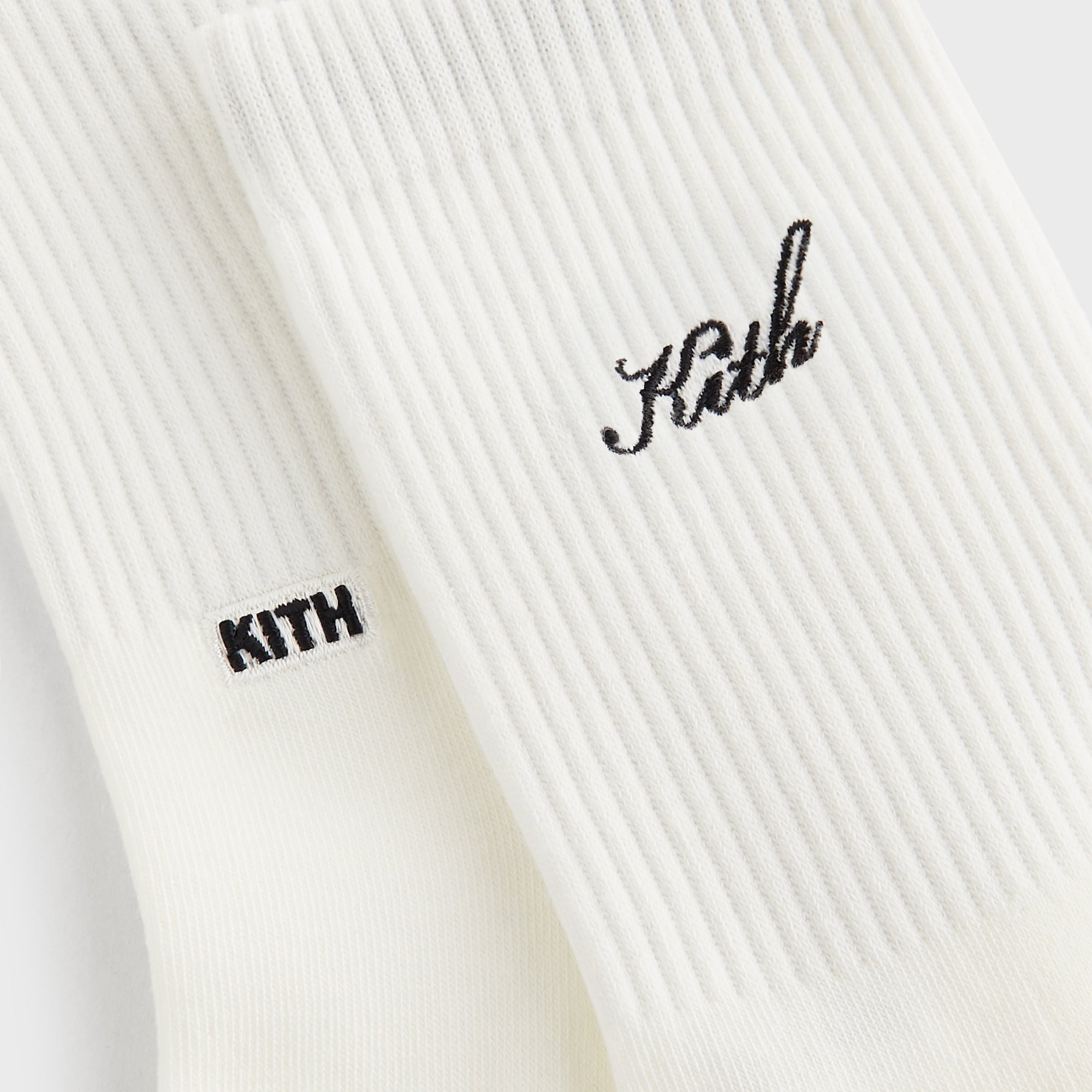 Kith Women 3-Pack Lightweight Cotton Classic Crew Sock - Multi