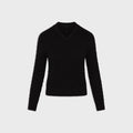 Frankies Bikinis Prince Cable Knit Sweater - Black
