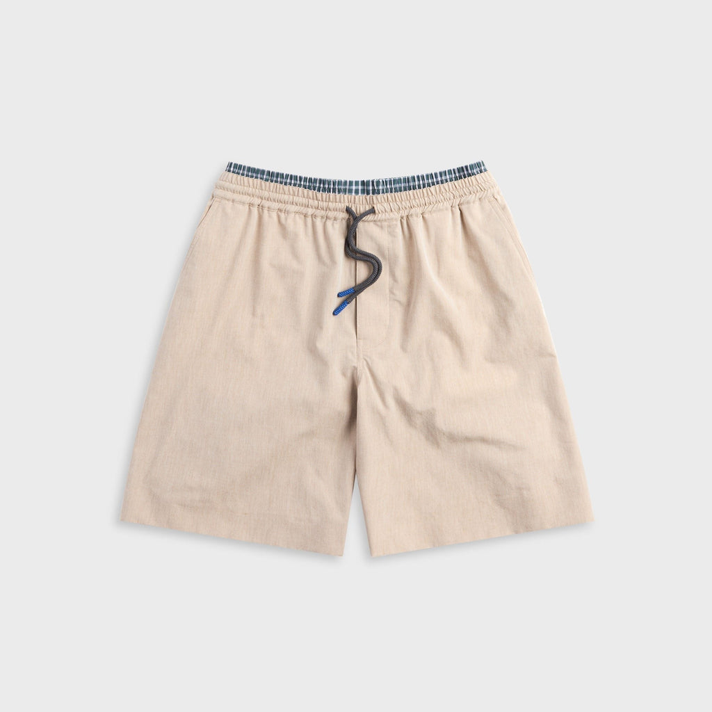 Loewe Turn-Up Cotton Short - Beige
