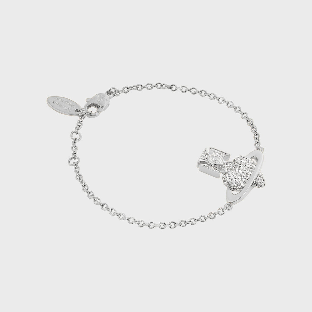 Vivienne Westwood Valentine's Agnatha Bracelet - Silver