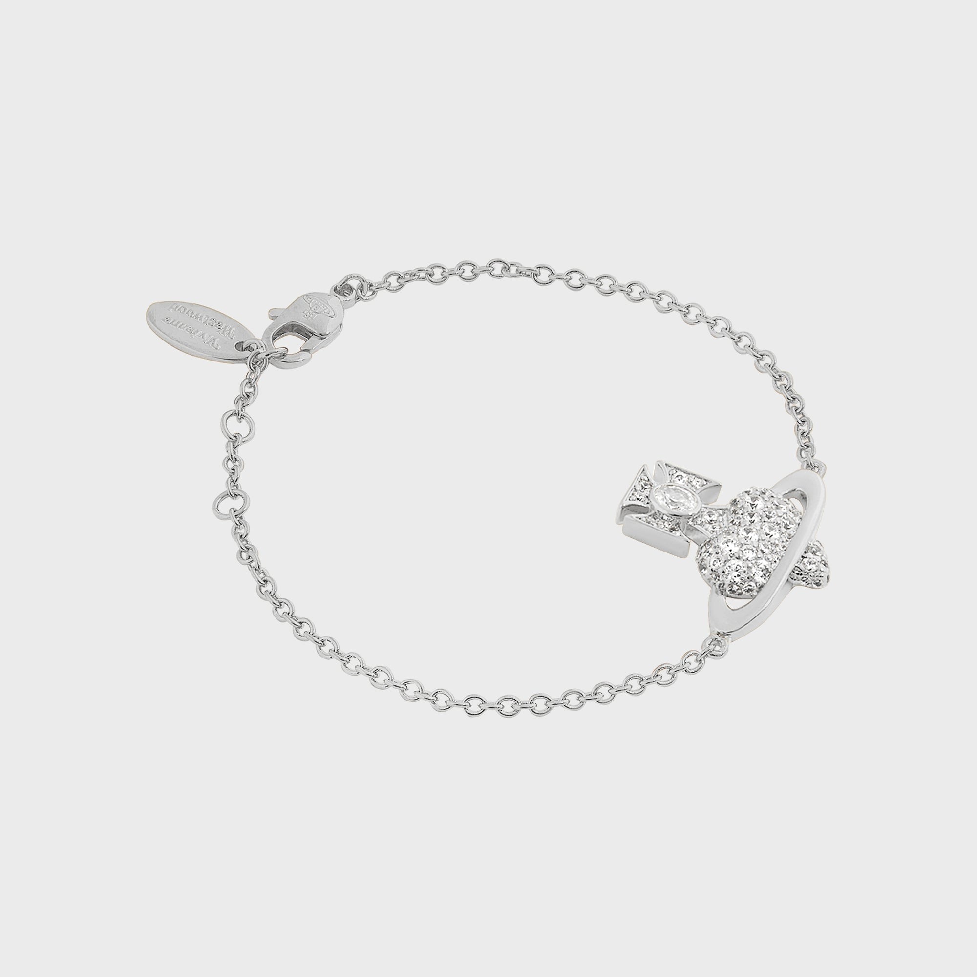 Vivienne Westwood Valentine's Agnatha Bracelet - Silver