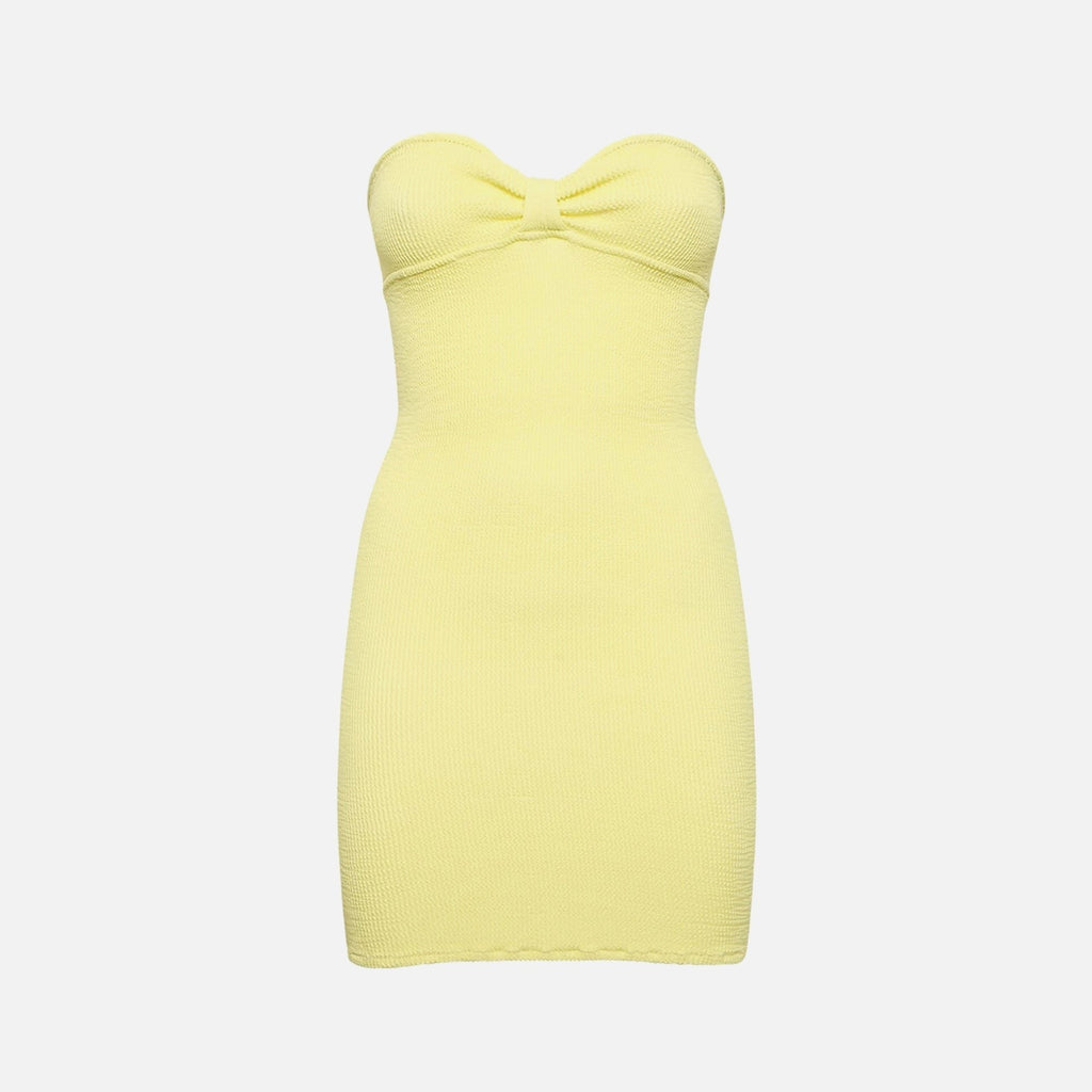Reina Olga Master Tigress Dress - Pastel Yellow