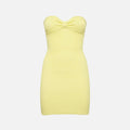 Reina Olga Master Tigress Dress - Pastel Yellow