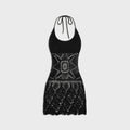 Frankies Bikinis x Jennie Gabriella Crochet Coverup - Black