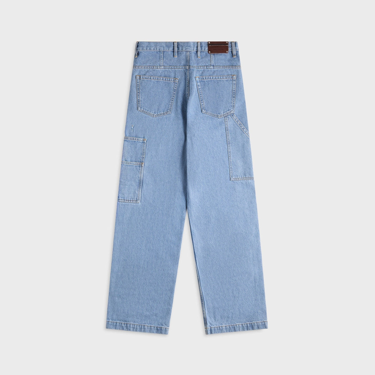 Dries Van Noten Stone Wash Pant - Light Blue