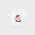 Kith Baby Sunset Palm Graphic Tee - White