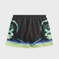Casablanca Sporchid Printed Swim Short - Black