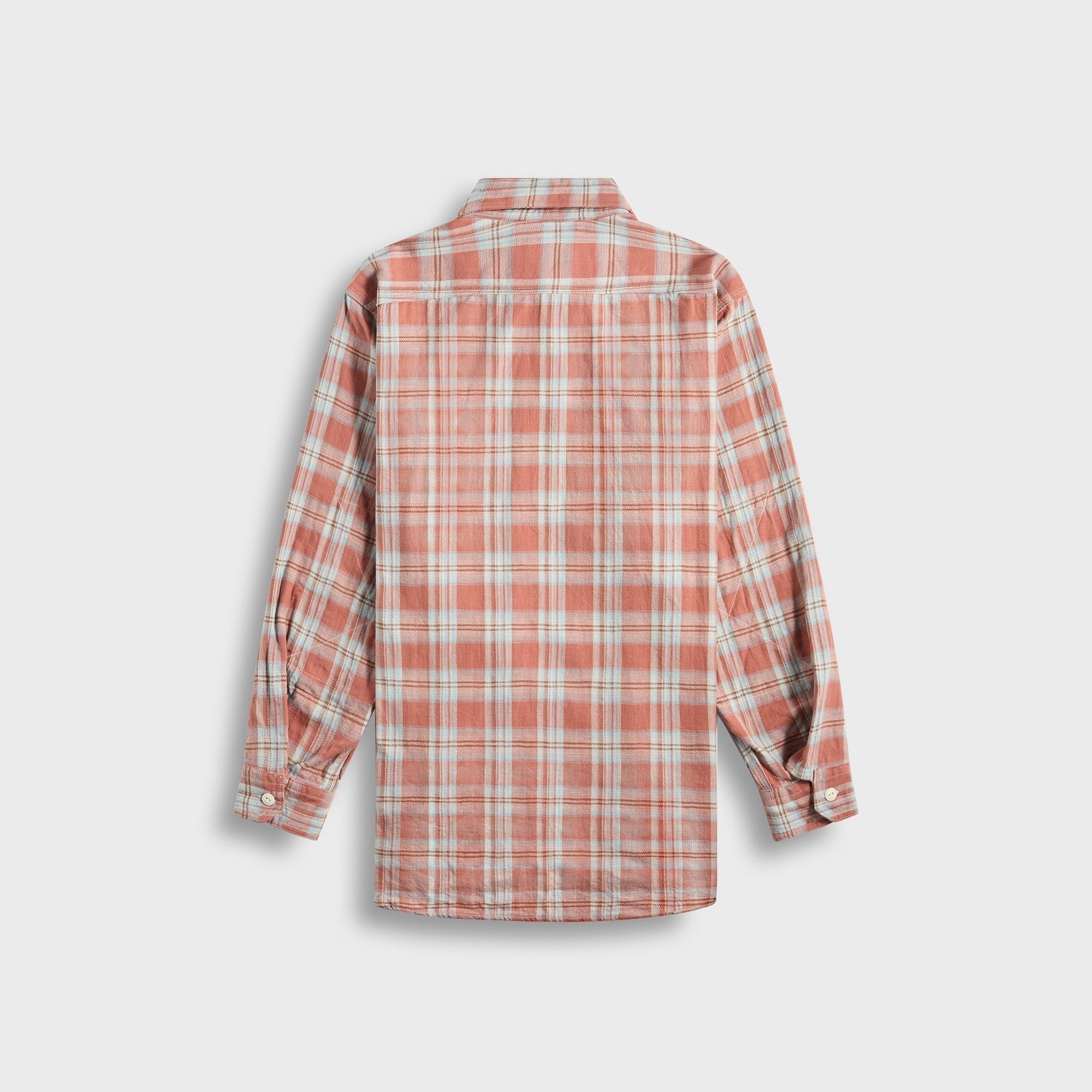 Engineered Garments Work Plaid Jacquard Shirt - Pink