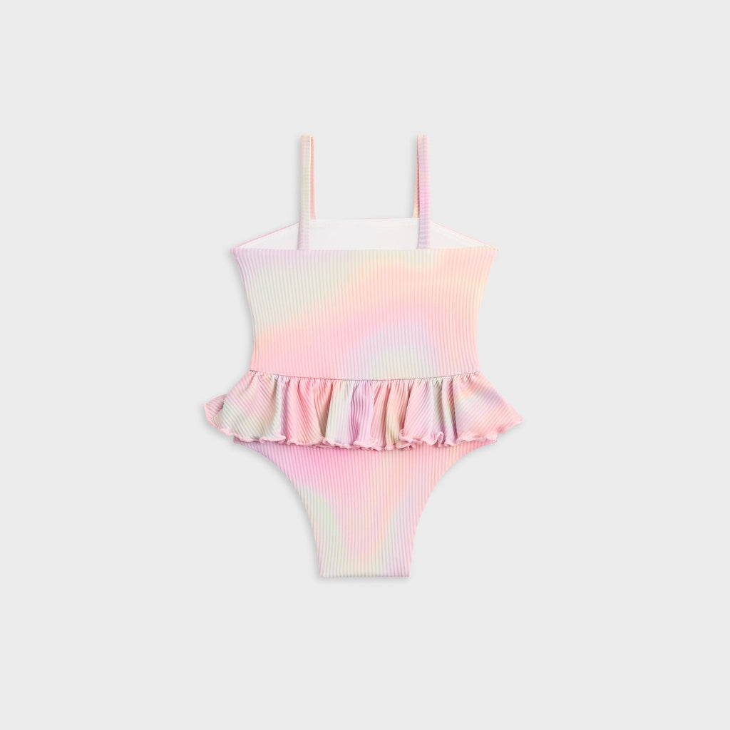 Kith Baby Textured Ruffle One-Piece Suit - Bubble