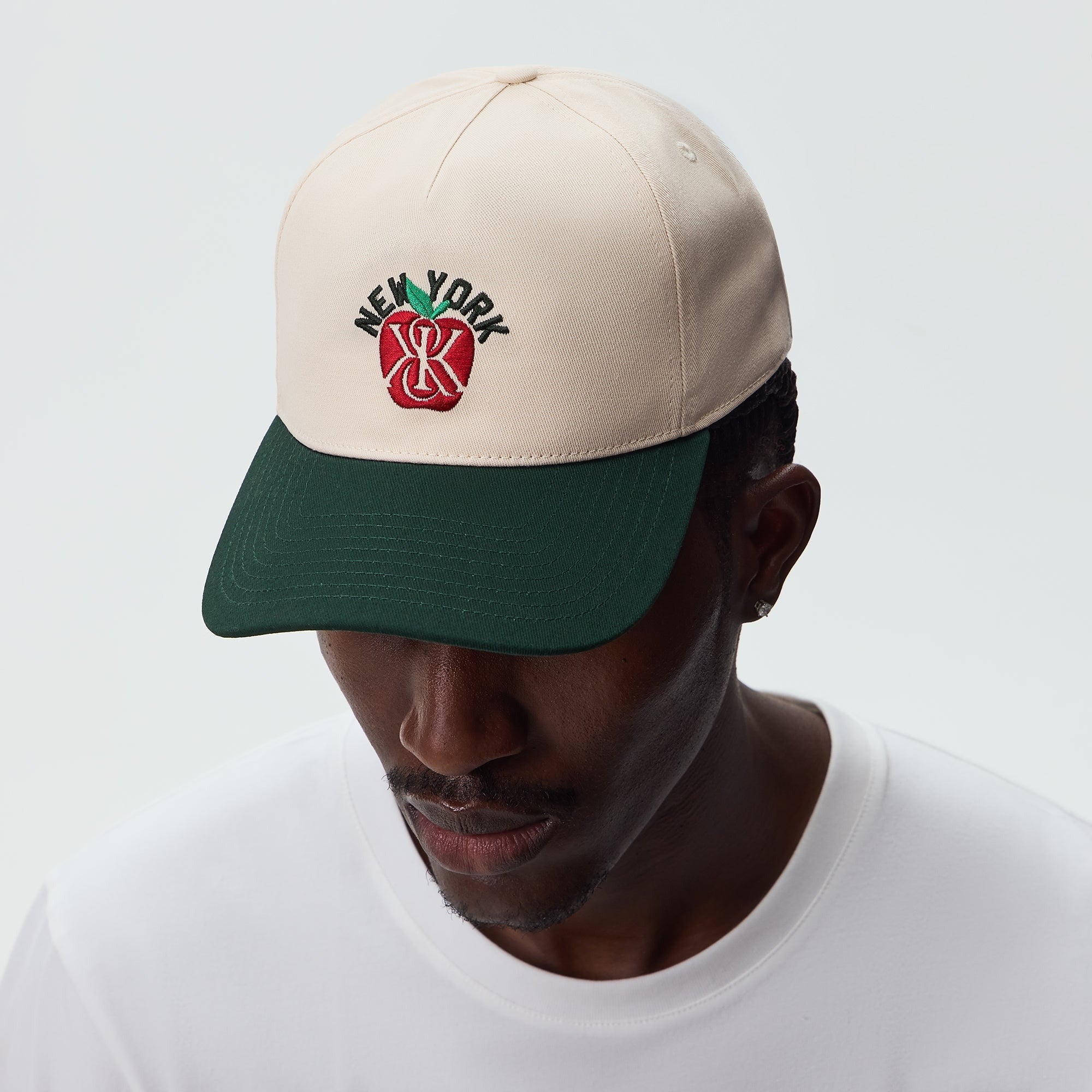 Kith Twill Bay Low Pinch Crown Snapback - Sandrift