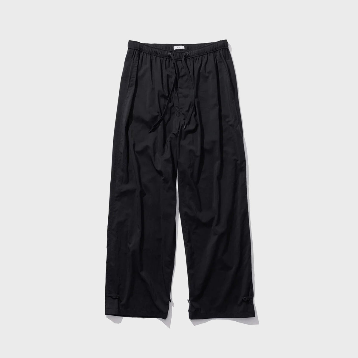 ATON Mat Airy Nylon Wide Pant - Black