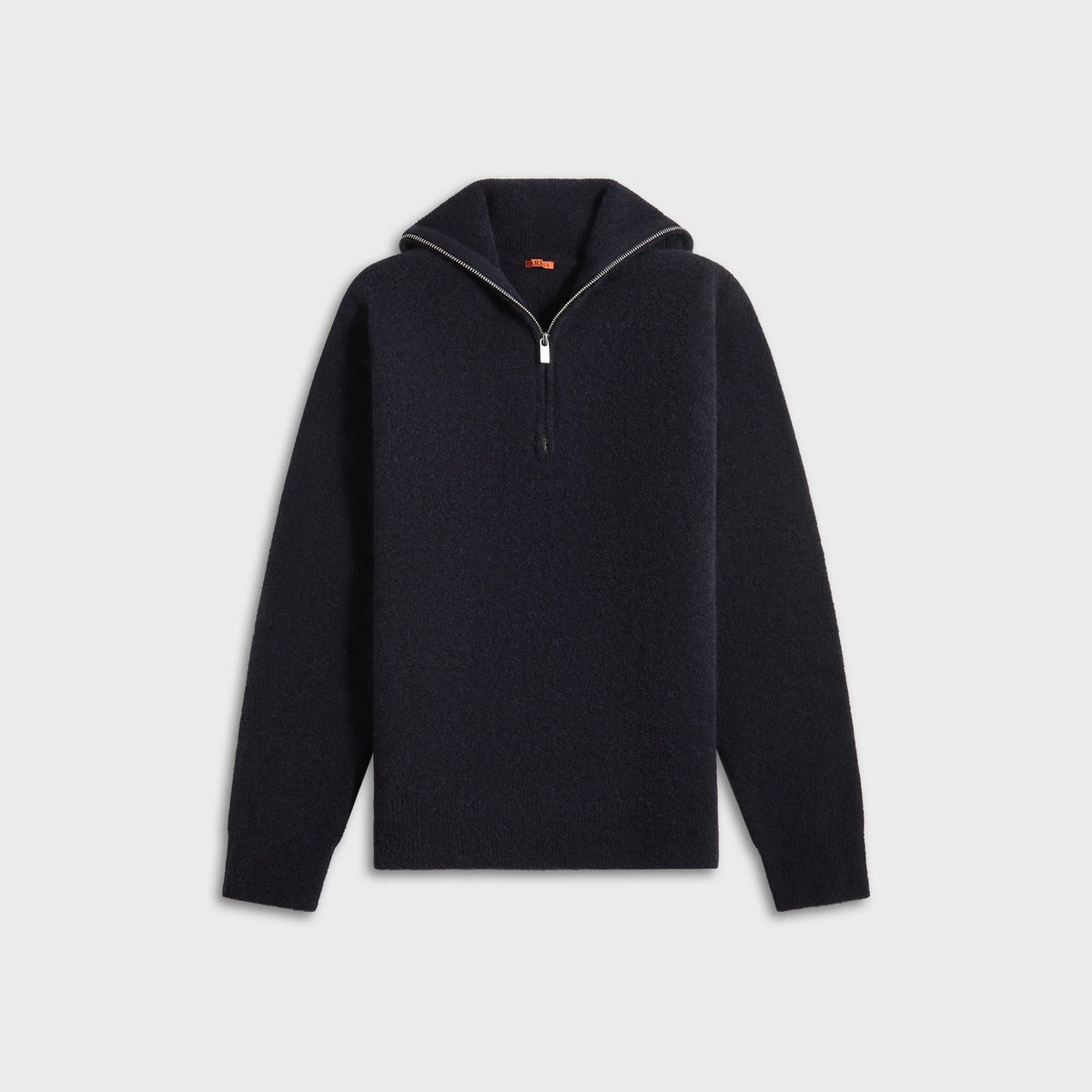 Barena Wool Quarter-Zip Sweater - Navy