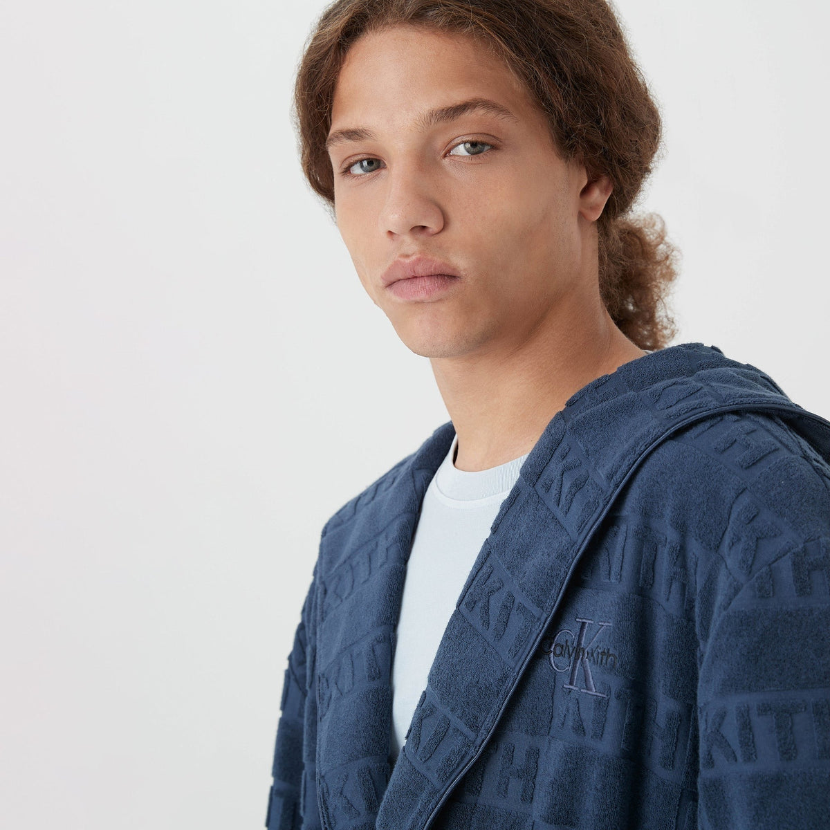 Kith for Calvin Klein Terry Robe - Dark Indigo