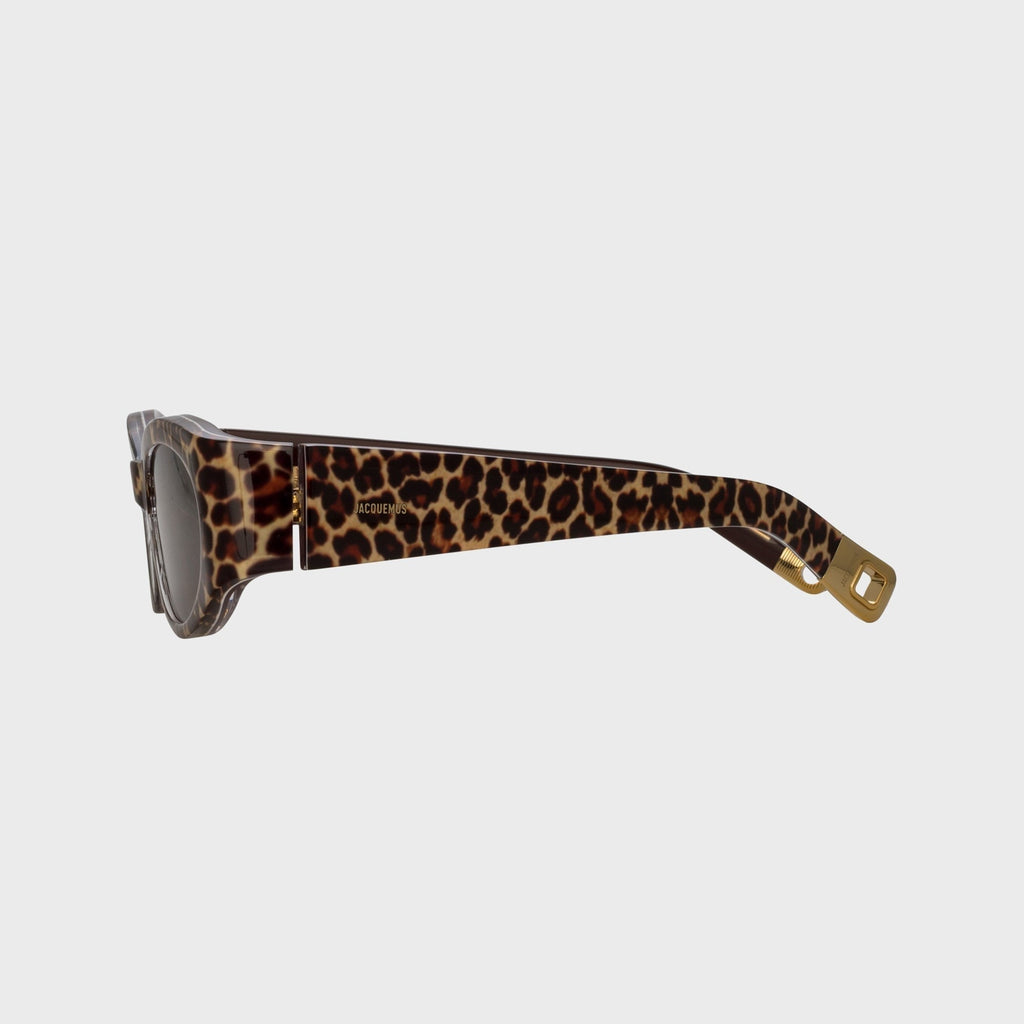 Jacquemus Ovalo Frames - Leopard