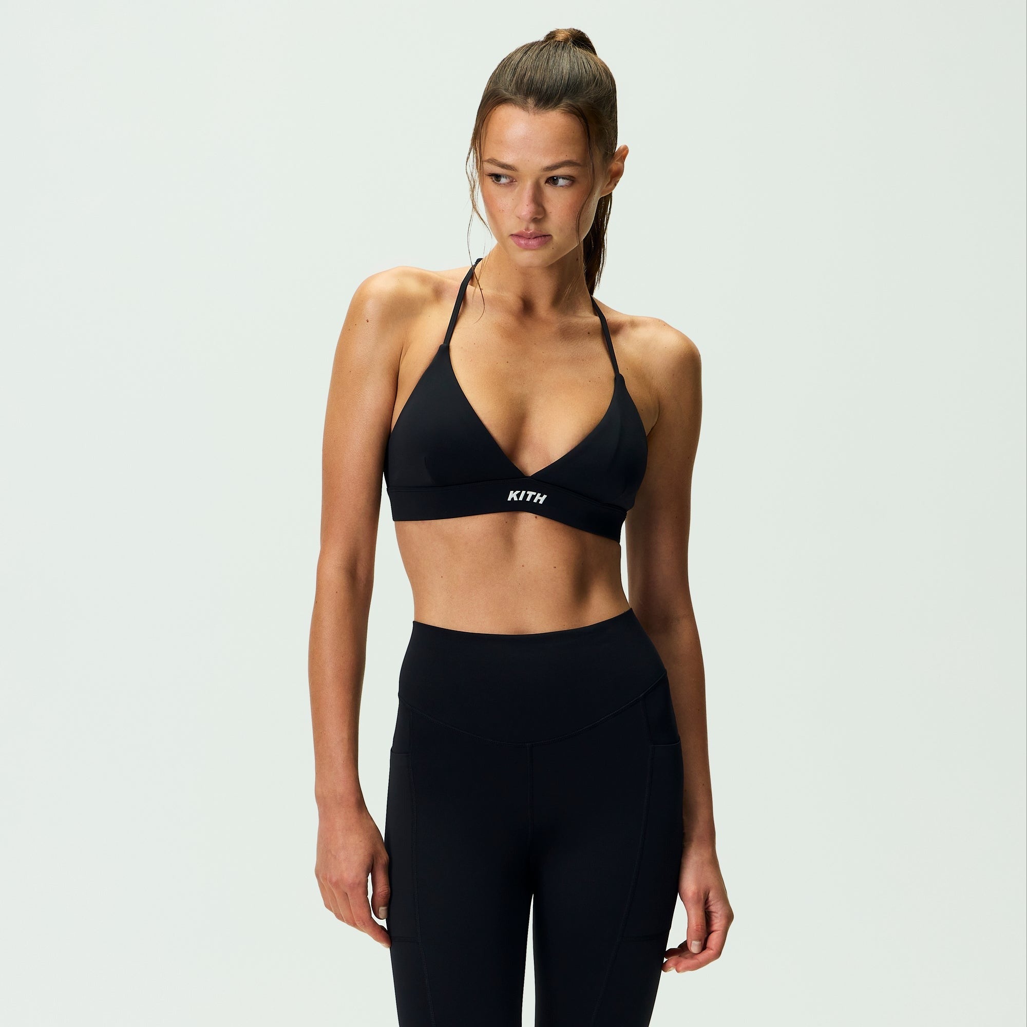 Kith Women Enhance Teoni Triangle Bra - Black
