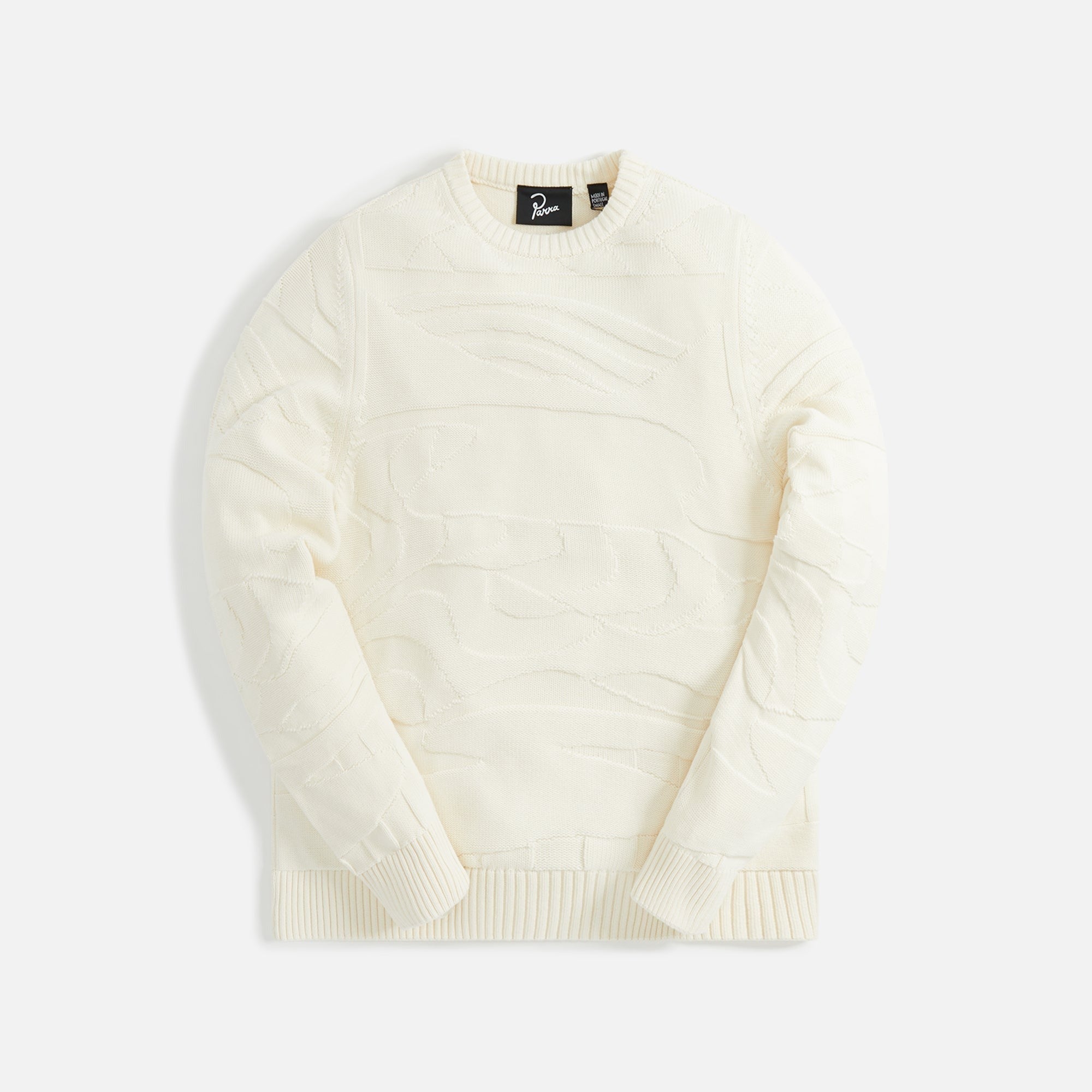 by Parra Landscape Knitted Pullover - Off White