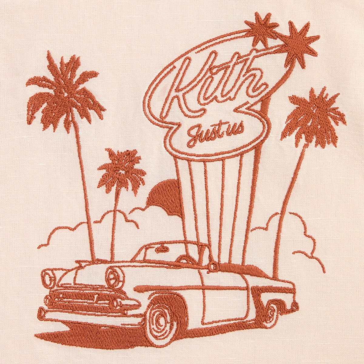 Kith Kids Thompson Camp Shirt - Sahara