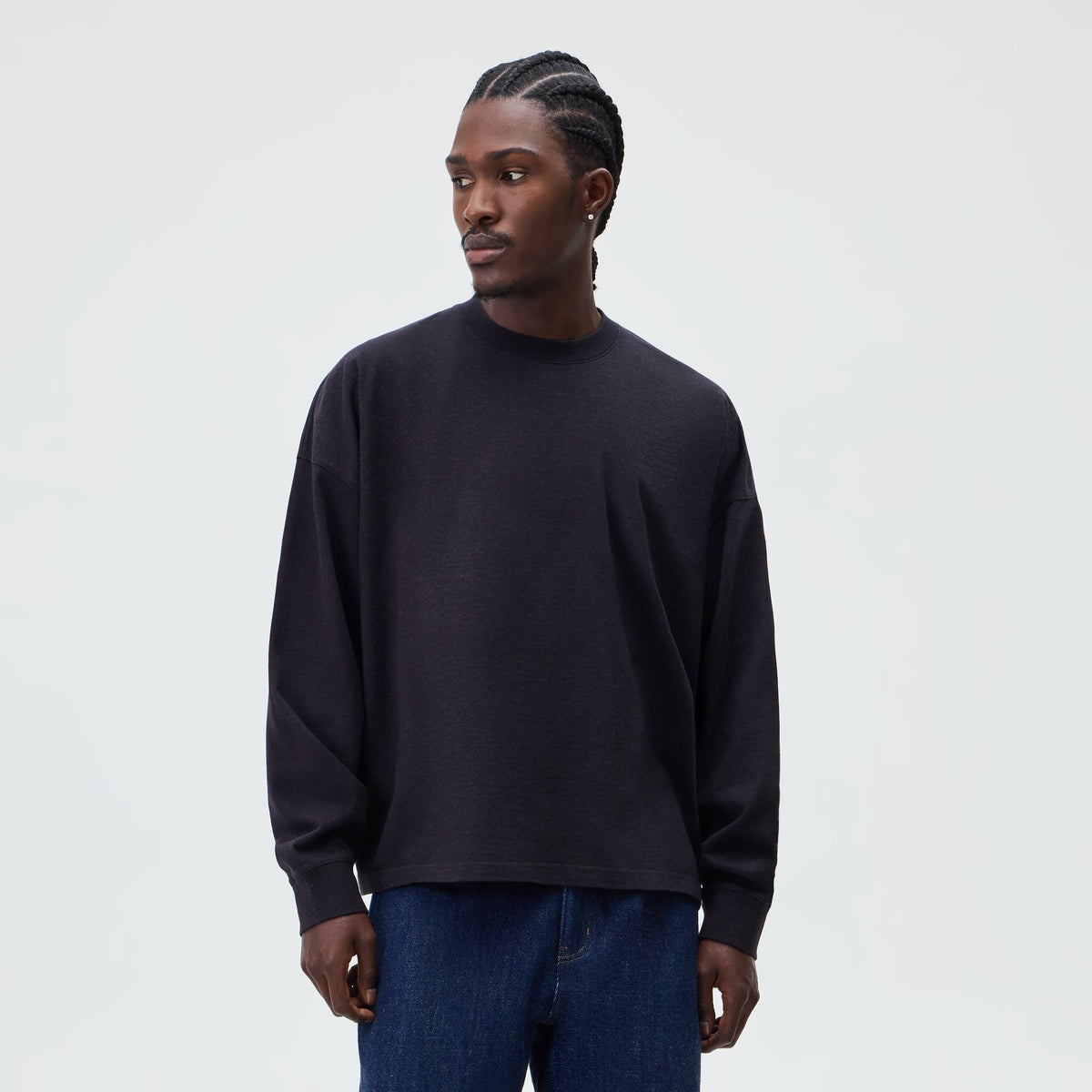 &Kin Long Sleeve Lawson Tee - Black