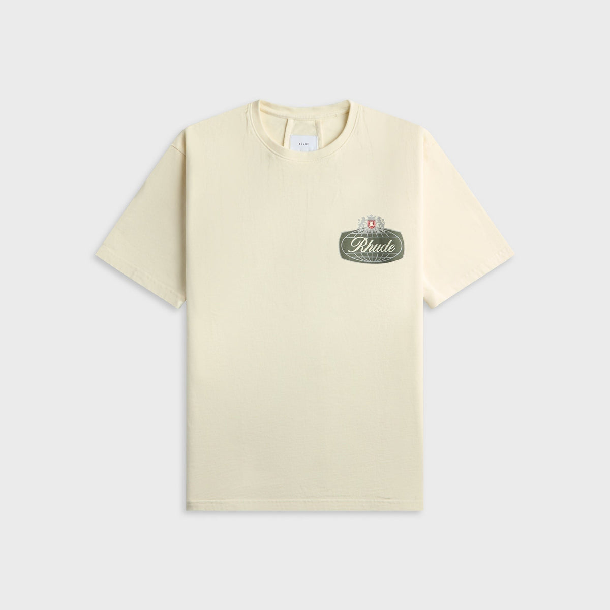 Rhude Desert Crest Tee - Vintage White / Silver