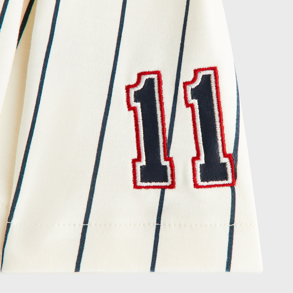 Kith Baby Pinstripe Baseball Dress Bloomer Set - Silk