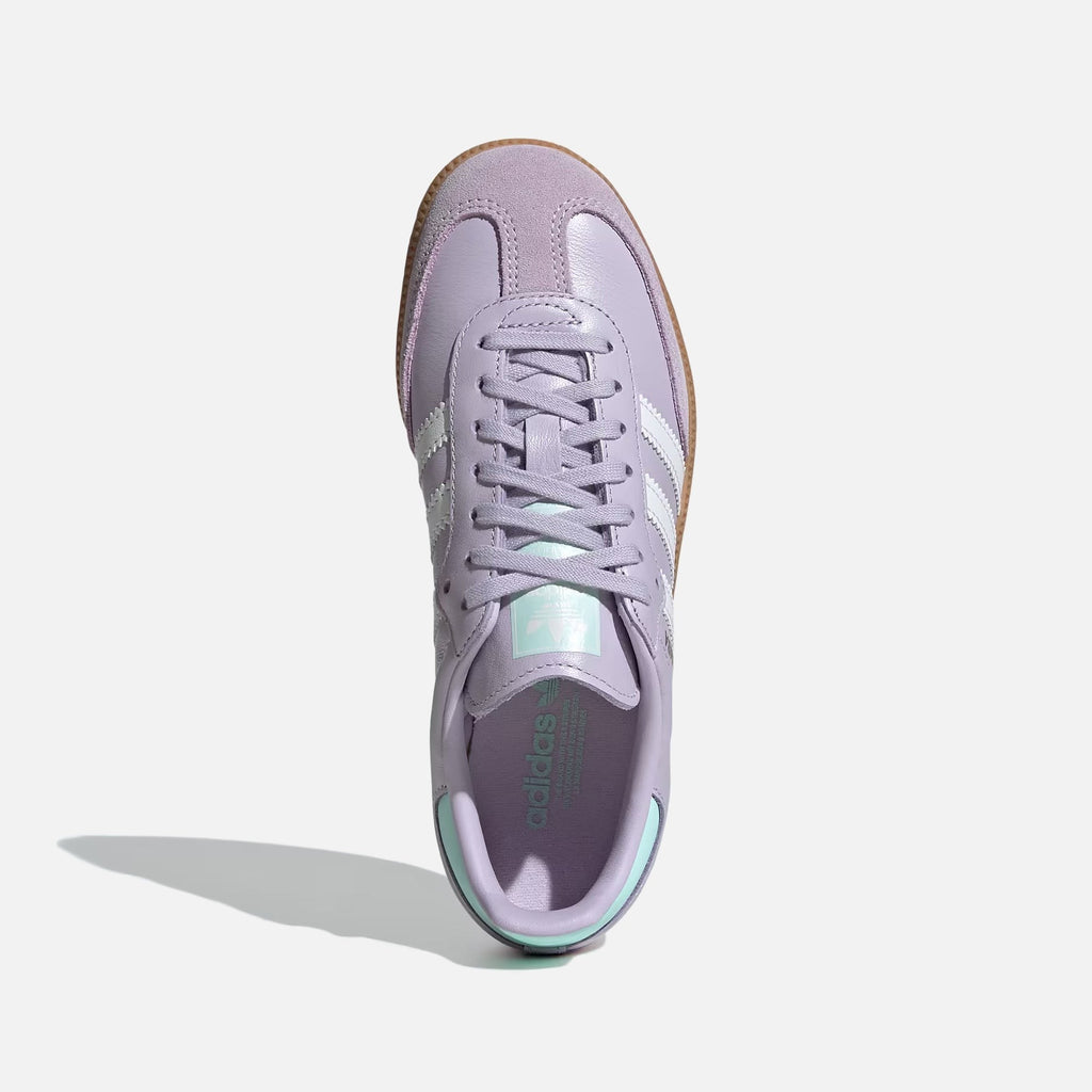 adidas GS Samba OG - Silver Dawn / Crystal White / Semi Flash Aqua