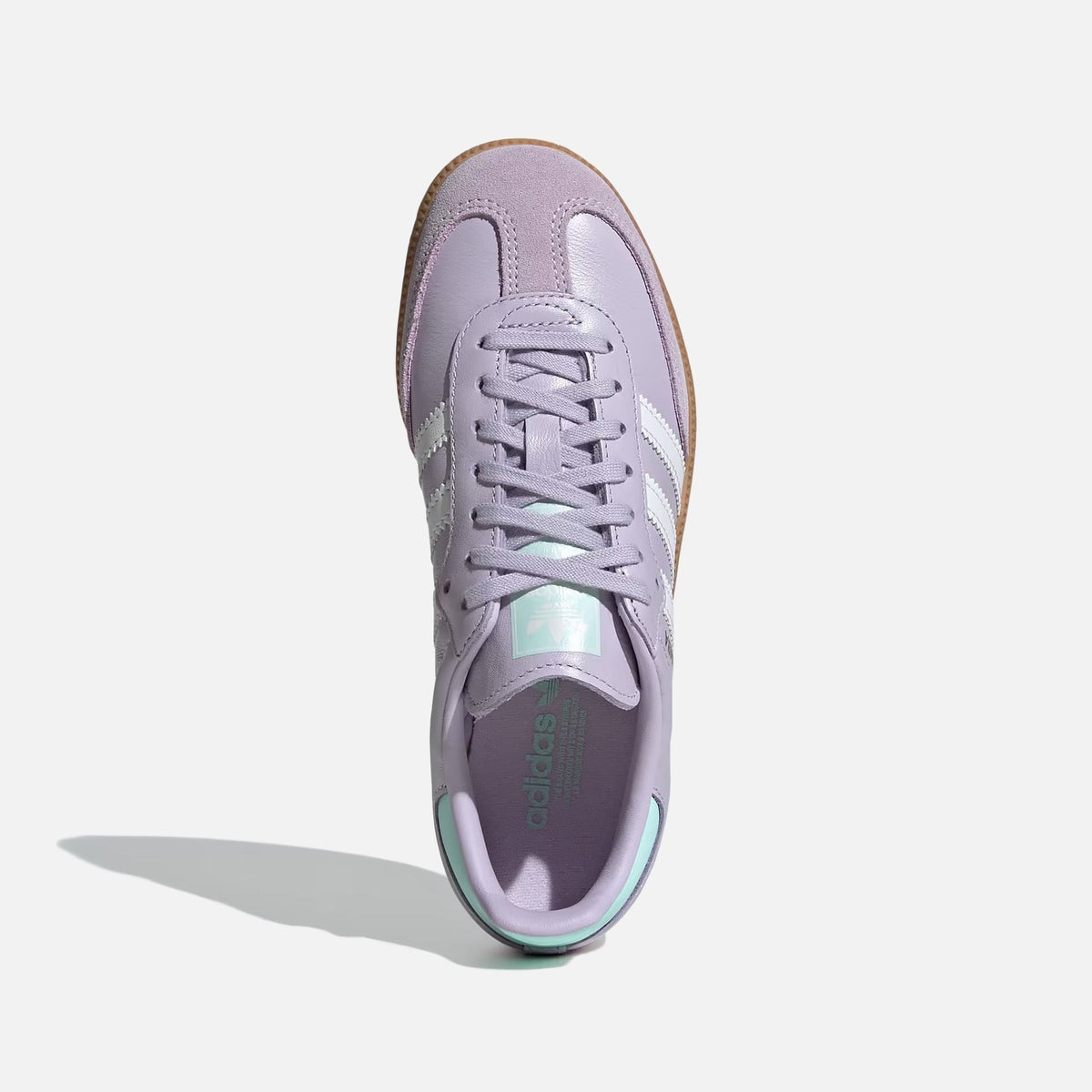 adidas GS Samba OG - Silver Dawn / Crystal White / Semi Flash Aqua
