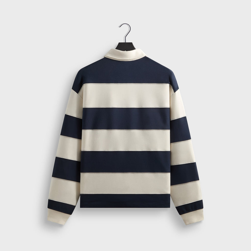 Kith Compact Fleece Striped Rugby - Nocturnal