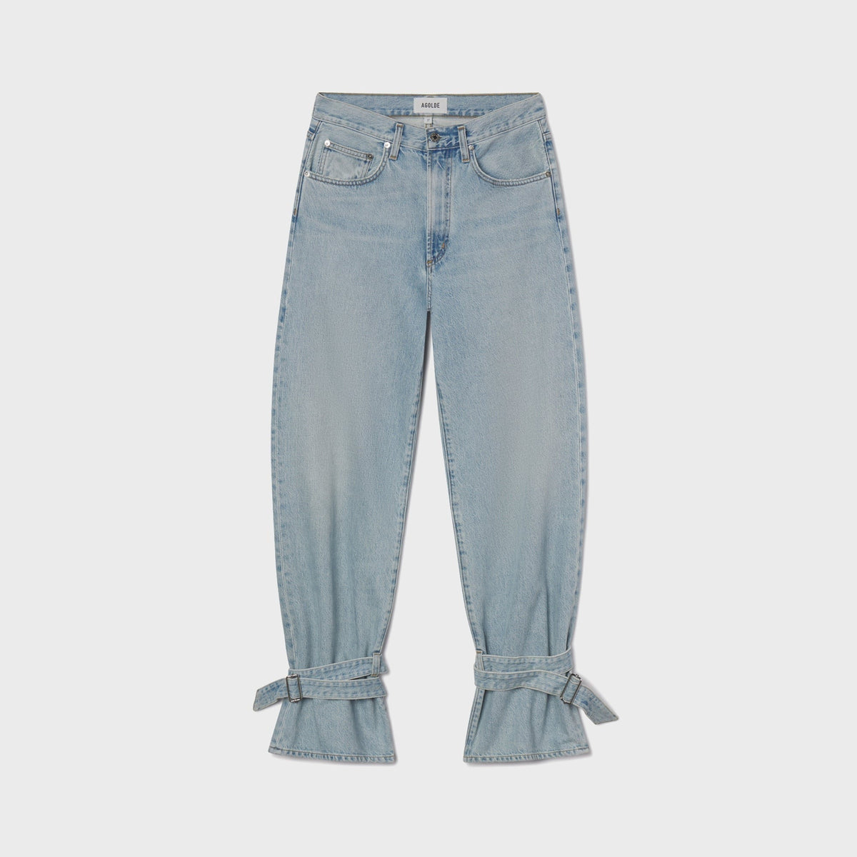 Agolde Cinched Hem Loose Taper Jeans - Custom