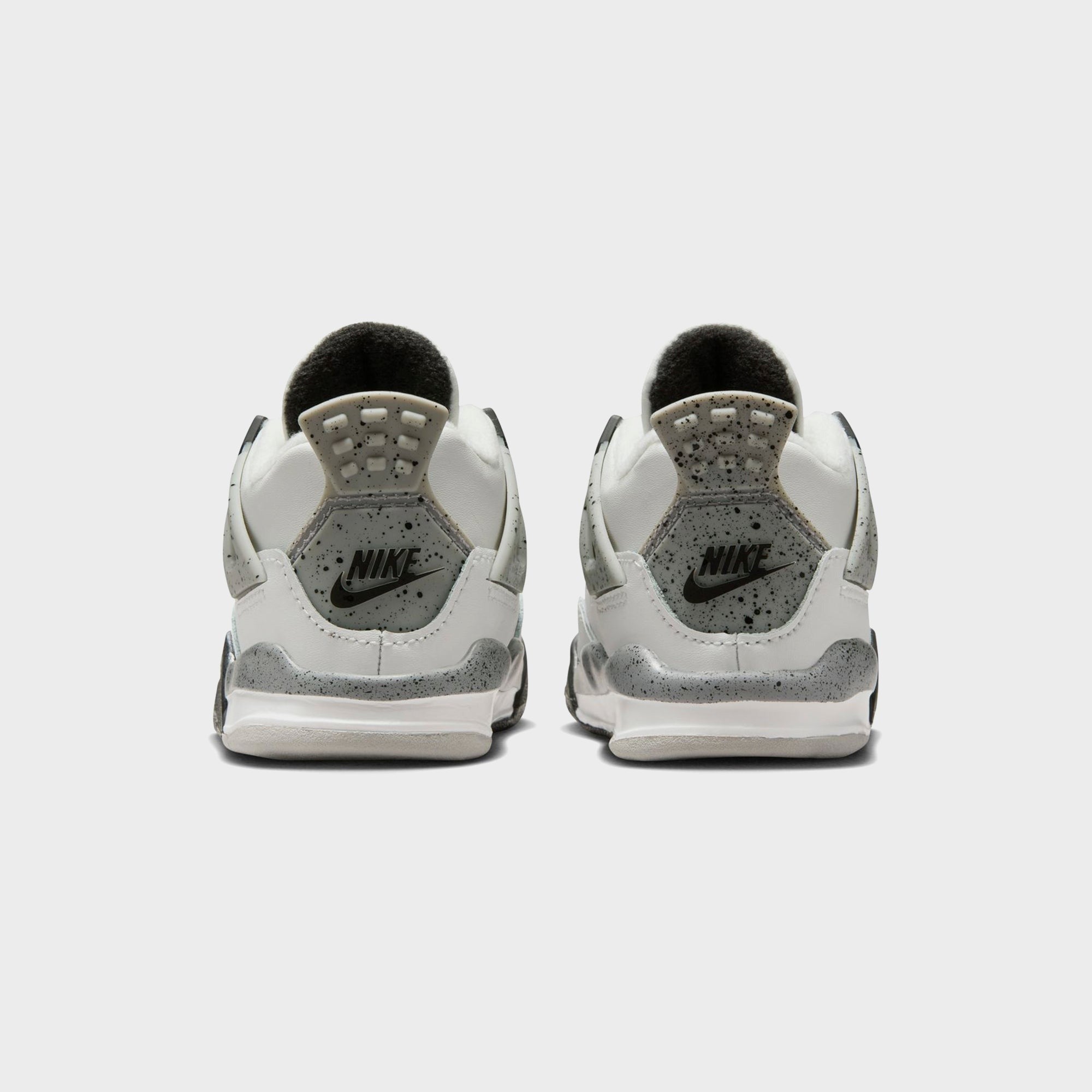 Nike TD Air Jordan 4 Retro - Summit White / Fire Red / Tech Grey / Black