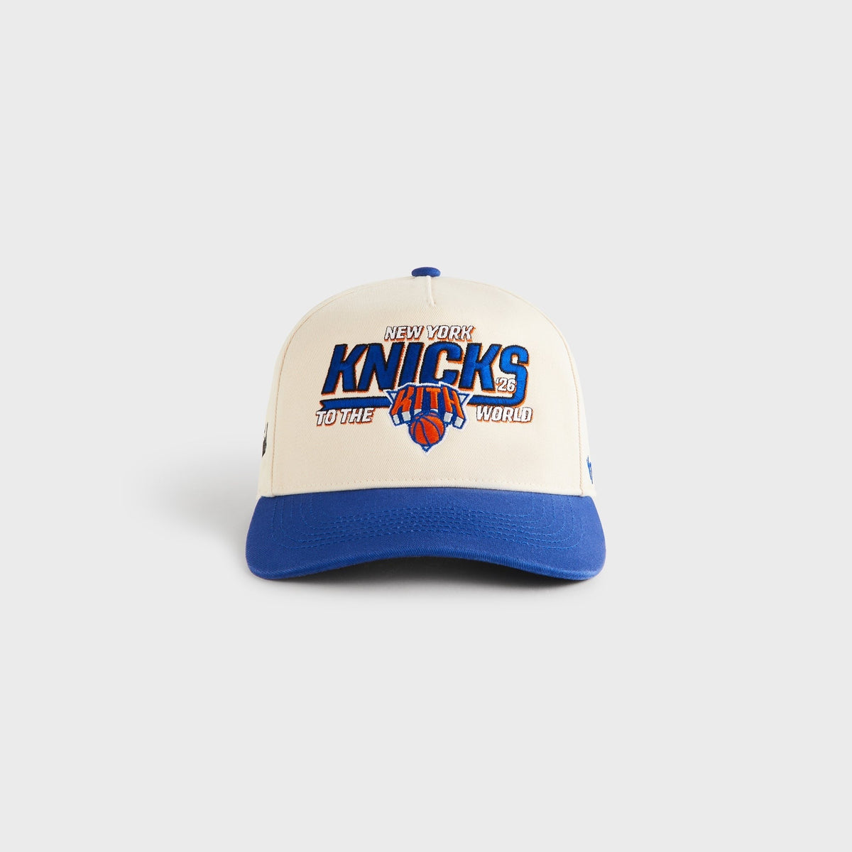 Kith & '47 for the New York Knicks 2026 Finals Hitch Snapback - Sandrift
