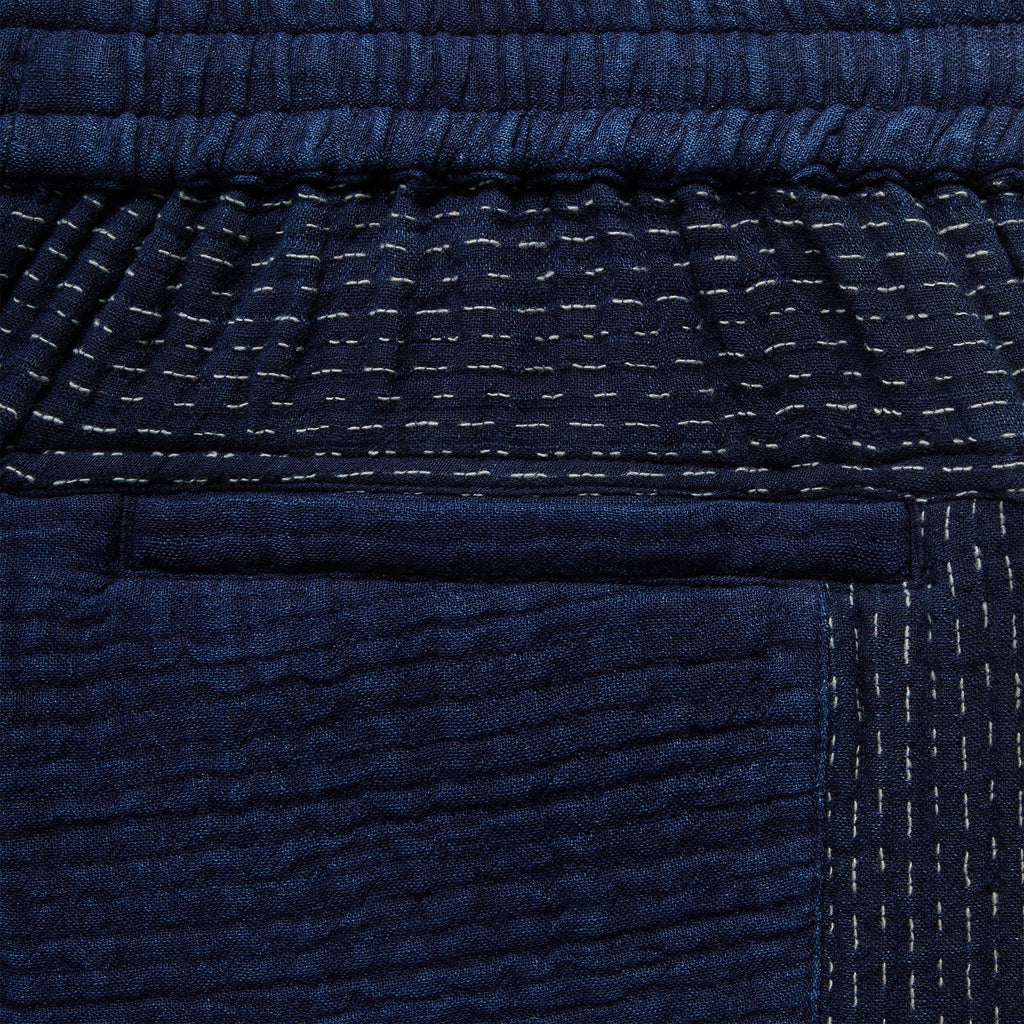 Kith Stitched Patchwork Curtis Short - Mid Indigo
