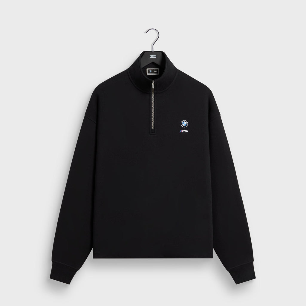 Kith for BMW Nelson Quarter Zip - Black