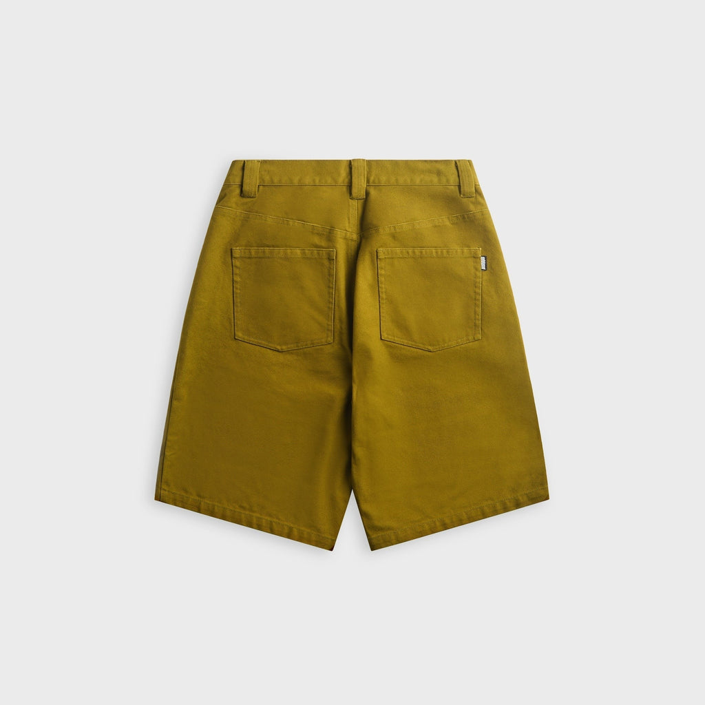 Metalwood Canvas Short - Sulfur