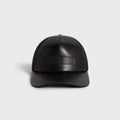 Kith Smooth Leather Nolan Trucker Hat - Black