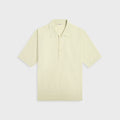 Auralee Super High Gauge Cotton Knit Polo - Light Pistachio