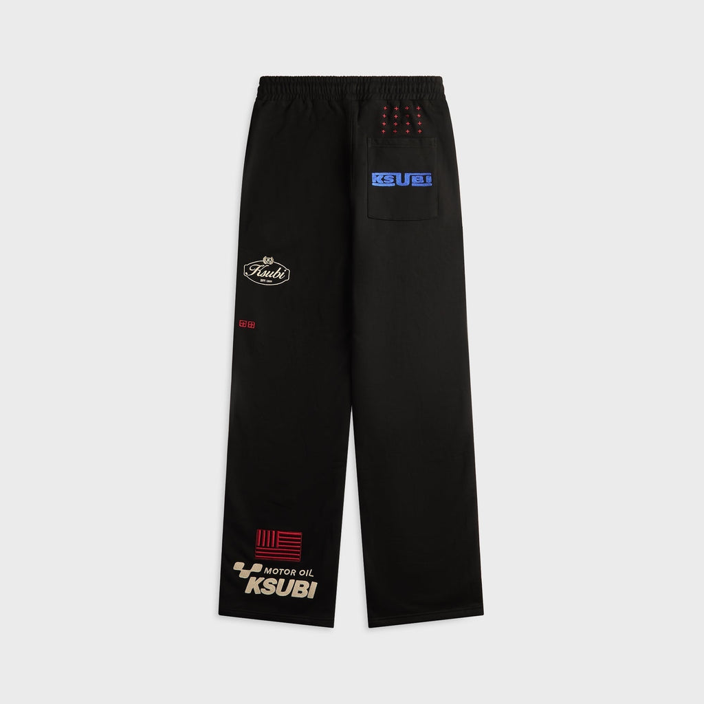 Ksubi Zoom Synthesis Trak Pant - Jet Black