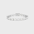 Crystal Haze Pear Bracelet - Clear