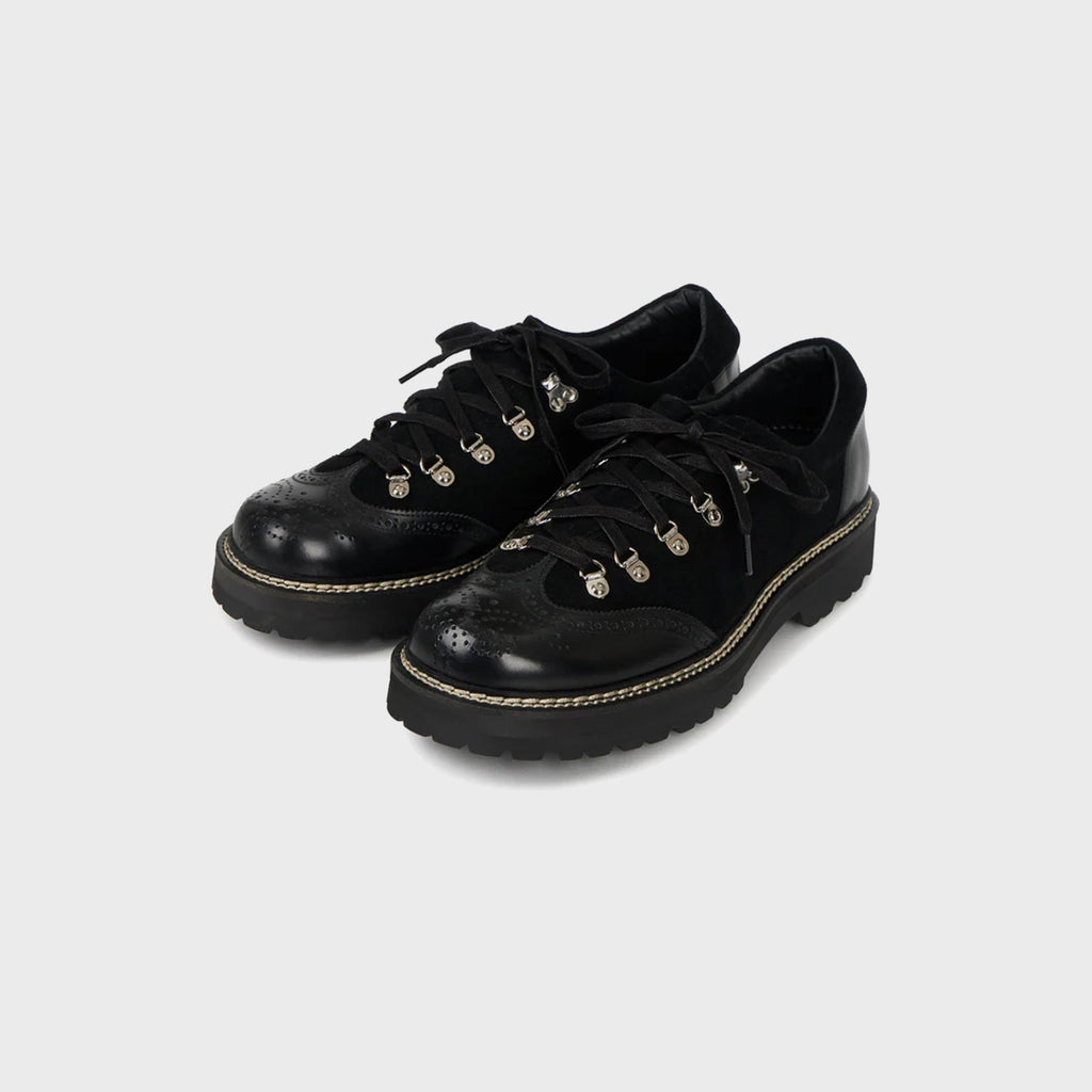 Pennon High Boots Low Wingtip - Black