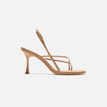 Studio Amelia The Barbella 90 Heel - Beige
